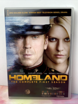 Homeland: The Complete First Season (DVD, 2012, 4 Disc Set) 1st One Claire Danes - £6.99 GBP