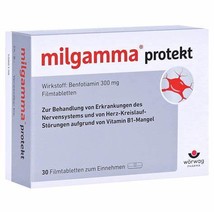 MILGAMMA PROTECT tablets 300 mg*30 WORWAG PHARMA(PACK OF 3 ) - £99.19 GBP