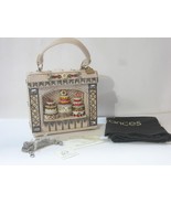 NEW Mary Frances Cake Shop Bead Top Handle Bridal Handbag White Bride Ba... - $674.13 CAD