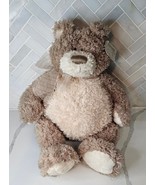 Gund Wooly Light Brown Cream Teddy Bear 16&#39;&#39; 15293 Squishy Stuffed Plush... - $19.75