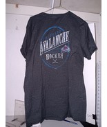 Colorado Avalanche NHL Hockey Shirt Majestic Mens Large Hanes Short Slee... - £15.67 GBP