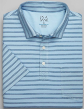 Jos. A. Bank Traditional Fit Triple Stripe Polo size:L - $37.39