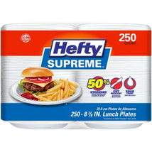 Hefty Supreme Foam Disposable Lunch Plates, 8 7/8&quot; (250 Ct.) - £26.00 GBP