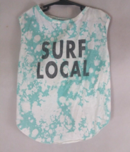 NWT Surf Local Blue Tank Dog Size Large - $148.18 MXN