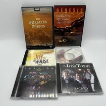 4 CD &amp; 2 DVD Christian Lot Miracles of Jesus, Ken Ham, Irish Tenors, Passion - £19.55 GBP