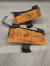 1968 Chevy Impala Belair Caprice Turn Signal Lamps Bumper Park Parking L... - €64,00 EUR