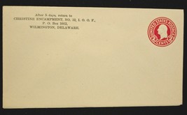 Unused 2 Cent Embossed Carmine Stamp Envelope - Excellent Condition - $14.80
