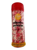 Valentine Micro Heart Sprinkles Mix Decorations 3.66 oz Wilton - £4.74 GBP