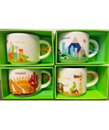 Starbucks Collectible 2oz cups,Texas , Phoenix, Dallas &amp; Denver-NEW - $56.72