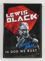 Lewis Black Signed In God We Rust DVD Cover Autographed - £15.73 GBP