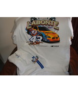 Bobby Labonte #43 Cheerios Dodge Charger on a new White large (L) short s - £17.58 GBP