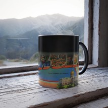 Color Changing! Greetings From Georgia ThermoH Morphin Ceramic Coffee Mug - Heat - £11.70 GBP