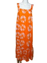 Koolaburra by Ugg Sun Dress Women&#39;s XL Orange Tie Dye Maxi Bohemian Boho Fun - £24.82 GBP