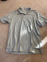 Puma Men&#39;s Polo Shirt Golf Short Sleeve Gray Size Medium - £13.83 GBP