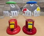 M&amp;M Candy Dispensers - Collectible Gumball Machine Style 1990s - Mars - $19.34
