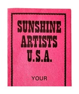 1970s Sunshine Artists USA Magazine Order Form Brochure Publication Vint... - $27.32 CAD