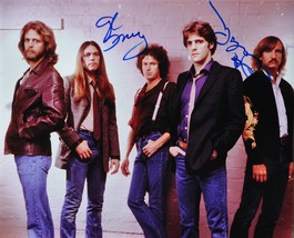 THE EAGLES SIGNED PHOTO X2 - Glenn Frey - Joe Walsh w/COA - £455.45 GBP