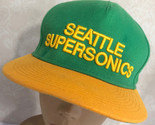 Seattle Supersonics NBA Hardwood Classics Under Brim Snapback Baseball C... - $29.95