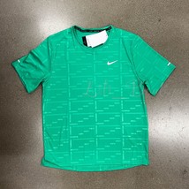 NWT Nike DV8104-372 Men Dri-FIT UV Running Division Miler Tee Shirt Green Size S - £27.85 GBP