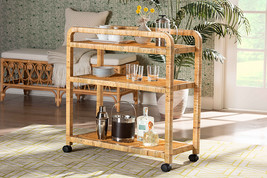 Vanda Mint Green Finished Metal 2-Tier Kitchen Cart - $7,789.52 MXN Vanda Mint Green Finished Metal 2-Tier Kitchen Cart - $7,789.52 MXN
