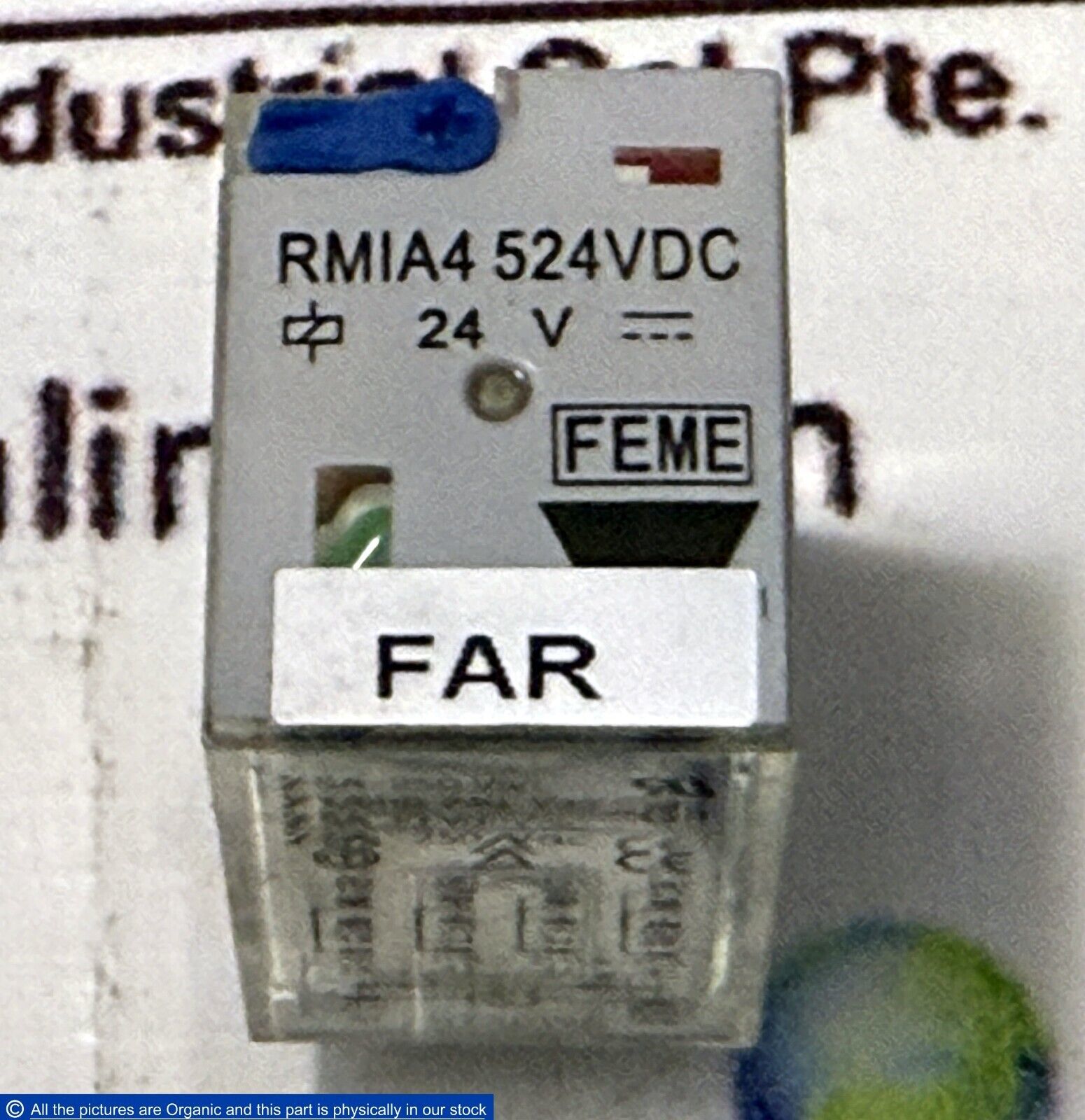 Carlo Gavazzi RMIA4 524VDC FEME Industrial Intermediate Relay 24VDC 4PDT 5A - $12.00