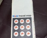 Vintage 1972 Mobil Eastern United States Gas Station Travel Road Map~A2 - £6.33 GBP