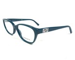 Versace Eyeglasses Frames MOD.3189-B 5058 Blue Cat Eye Full Rim 52-15-140 - $135.32