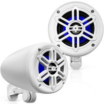 Pyle 4&#39;&#39; Waterproof Rated Off-Road 75W 2Way Marine Box Speaker PLMRWK49W... - $24.48