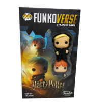 Funko Pop! Funkoverse Harry Potter Strategy Game Draco Malfoy and Ron We... - $13.72