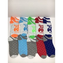 Pickle &amp; Dot Tootsie Roll Pop Assorted Candy Socks 10-Pair Pack Red Green - £23.58 GBP