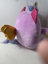 Rainbocorns Unicorn Surprise Jazz Plush Purple Gold Wings 9 Inch  Toy Clean - £7.56 GBP