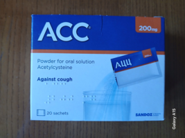 ACC 200 mg for cough x20 Sandoz sachets (pack of 10 ) - £170.84 GBP