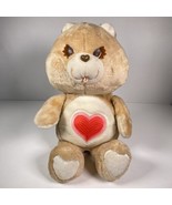 Care Bear Tender Heart TenderHeart 1983 Kenner 13&quot; Red Heart Plush Vtg - $24.43 CAD
