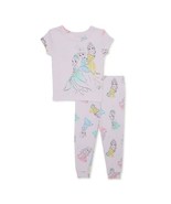 Disney Princess Toddler Girls&#39; Snug-Fit 2 Piece Pajama Set, Pink Size 12M - €15,39 EUR