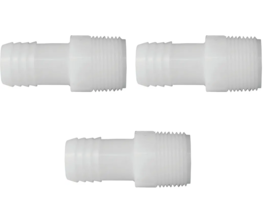 Pipe Insert Adapter 1-1/4&quot; MIP Nylon White - Boshart Industries UNA-12 (... - $272.61 MXN