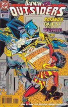 Batman Vs Outsiders DC Comics #8 June 1994 Barr, Pelletier, Campanella  - $8.50