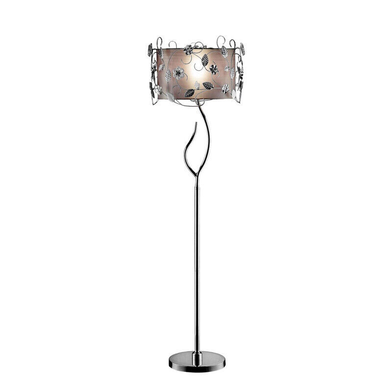 Primary image for 62 in. Silver Crystal Floor Lamp