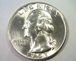 1953-S Washington Quarter Choice / Gem Uncirculated+ Ch. Unc. / Gem+ Original - £18.38 GBP