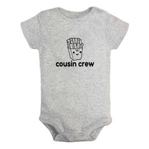 Cousin Crew Funny Rompers Newborn Baby Bodysuits Infant Jumpsuits Kids O... - £8.29 GBP+