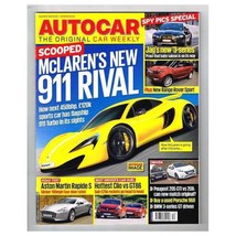 Autocar Magazine March 20 2013 mbox2816  McLaren&#39;s new 911 rival - Jag&#39;s new &#39;3- - £3.97 GBP