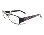 Dereon DOV507 505 Eyeglasses Frames Purple Rectangular Full Rim 55-20-140 - $22.89