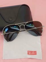 Ray-Ban Aviator RB3025 58mm Classic Unisex Polarized Sunglasses W Case  - £44.10 GBP