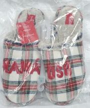 Wondershop MAMA OSO Plaid Women's XL-(11/12) Plush Slides Slipper-Slides image 3