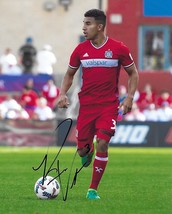 Brandon Vincent Chicago Fire Stanford Cardinals Signed Autographed 8X10 photo - £53.50 GBP