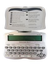 Franklin Spelling Ace Thesaurus SA-206S Handheld Electronic Learning Preowned - £10.46 GBP