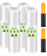 Stretch Wrap Stretch Film Roll, 1000Ft 60 Gauge Industrial Strength 15 I... - $1,322.68 MXN