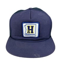 Vintage Capital Caps Blue Trucker Hat Snapback Cap Holsum Bakery Arizona - £14.68 GBP