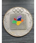 Rarest French Olympic  Medal Plaque With Gratitude Of Jean Claude Gaudin... - £17.60 GBP