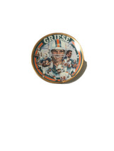 Sports Impressions Miami Dolphins Bob Griese Mini Plate Collectible 4&quot; - £45.79 GBP
