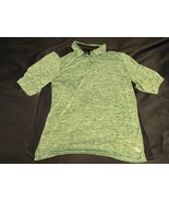 KS Sport 3XLT Green Black Polo Shirt Athletic Fit Moisture Wicking Big Tall - $24.60 CAD